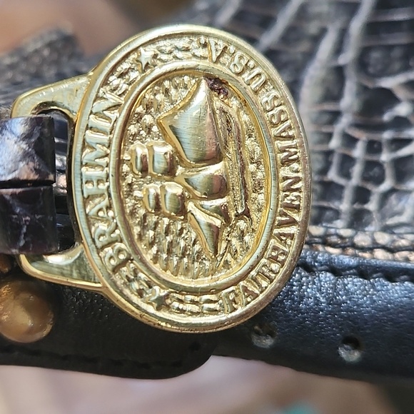 Brahmin Croc Shoulder Bag - Picture 16 of 16